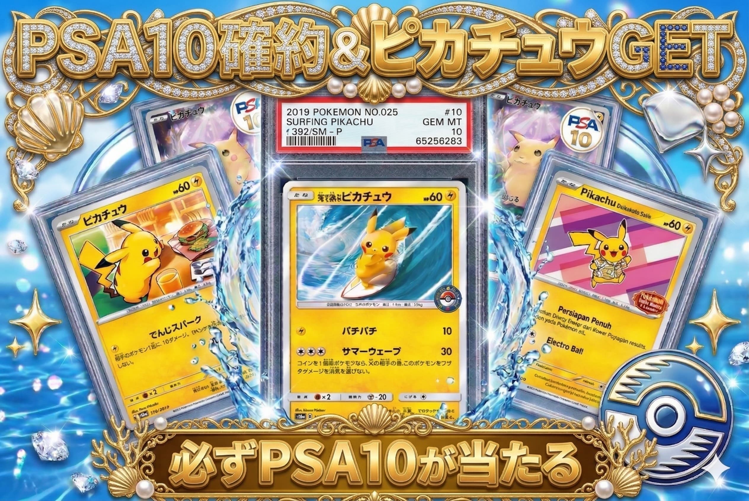 【PSA10・安心鑑定可】ピカチュウex UR（DOPA当選品・防湿庫保管） PSA10鑑定済〕ピカチュウEX【SR】{094/087} ポケモンカードゲーム